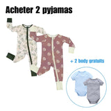 Pyjama Douce Nuit™⎮ Une Caresse de Douceur pour Votre Bébé WolBos