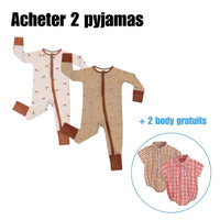 Pyjama Douce Nuit™⎮ Une Caresse de Douceur pour Votre Bébé WolBos
