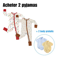Pyjama Douce Nuit™⎮ Une Caresse de Douceur pour Votre Bébé WolBos