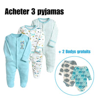 Ensemble de 3 Pyjamas Hugo™⎮Achetez 3 paquets de pyjamas, obtenez-en 2 GRATUITS Wol Bos
