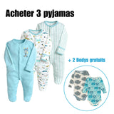 Ensemble de 3 Pyjamas Hugo™⎮Achetez 3 paquets de pyjamas, obtenez-en 2 GRATUITS Wol Bos