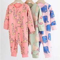 Pyjama bébé Tryo™ à manches longues | Achetez 3 packs, obtenez 2 bodys GRATUITS (002) Wol Bos