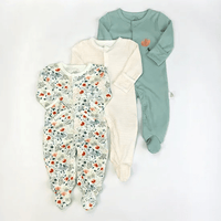 Pyjama Barboteuse - bébé LUXE™⎮3 pièces,manches longues doux et confortable. - Wol Bos